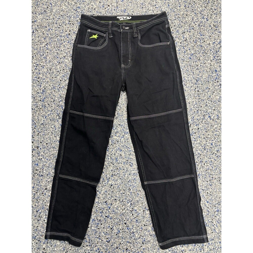 Empyre Y2K Star Black Carpenter Skate Jeans Size 30